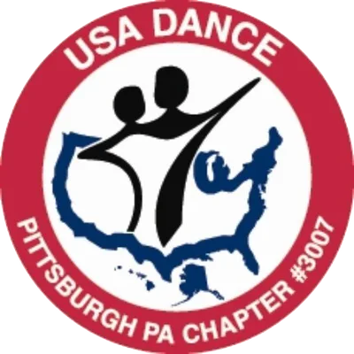 Logotipo de usa dance pittsburgh