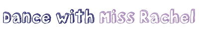 Dance with Miss Rachel logo