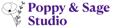Poppy and Sage Studio logo