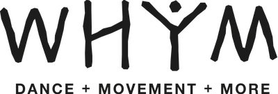 Logotipo de WHYM Dance + Movement + More