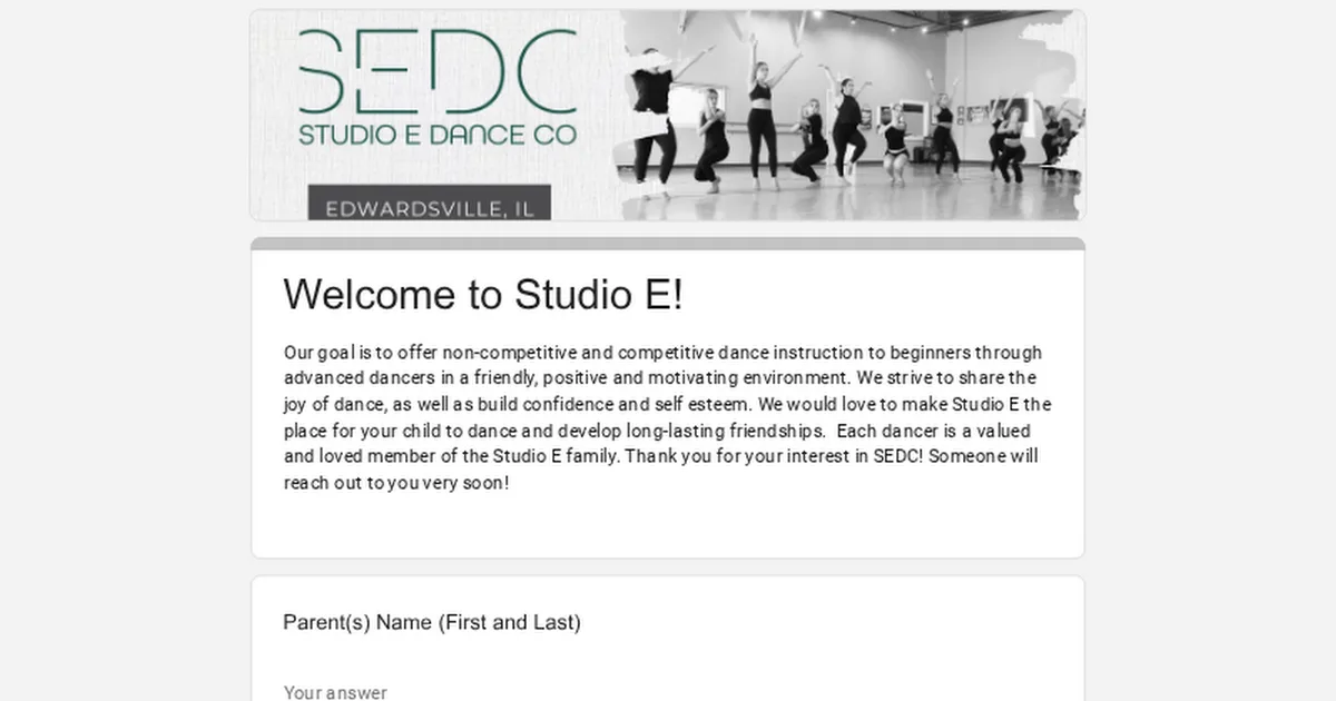 Studio E Dance