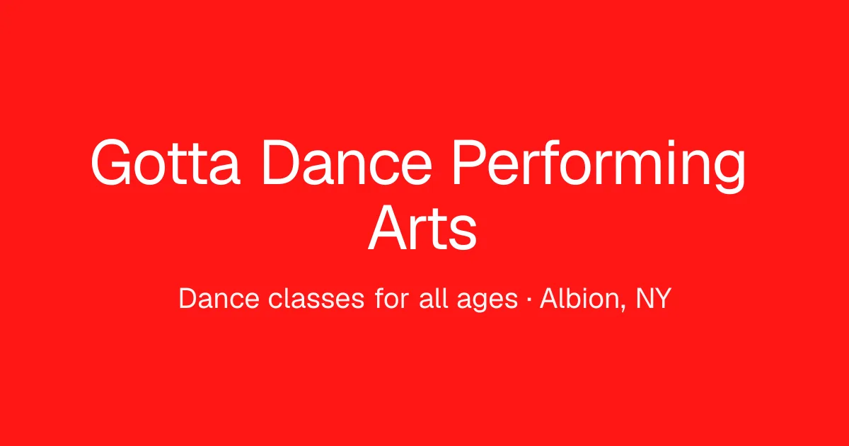 Gotta Dance Performing Arts LLC