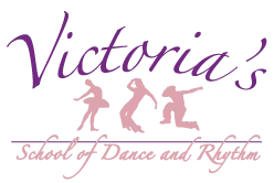 Victoria's School of Dance and Rhythm logo